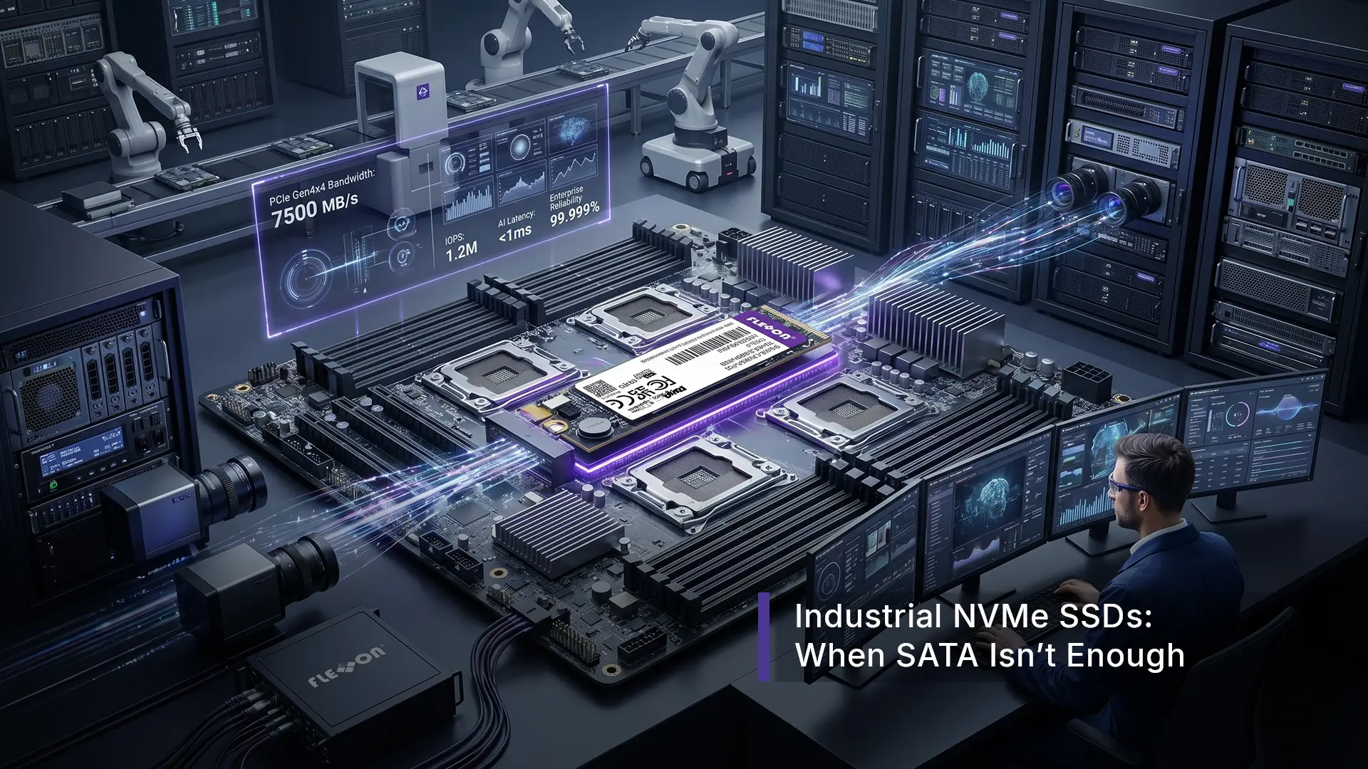 Industrial NVMe SSDs