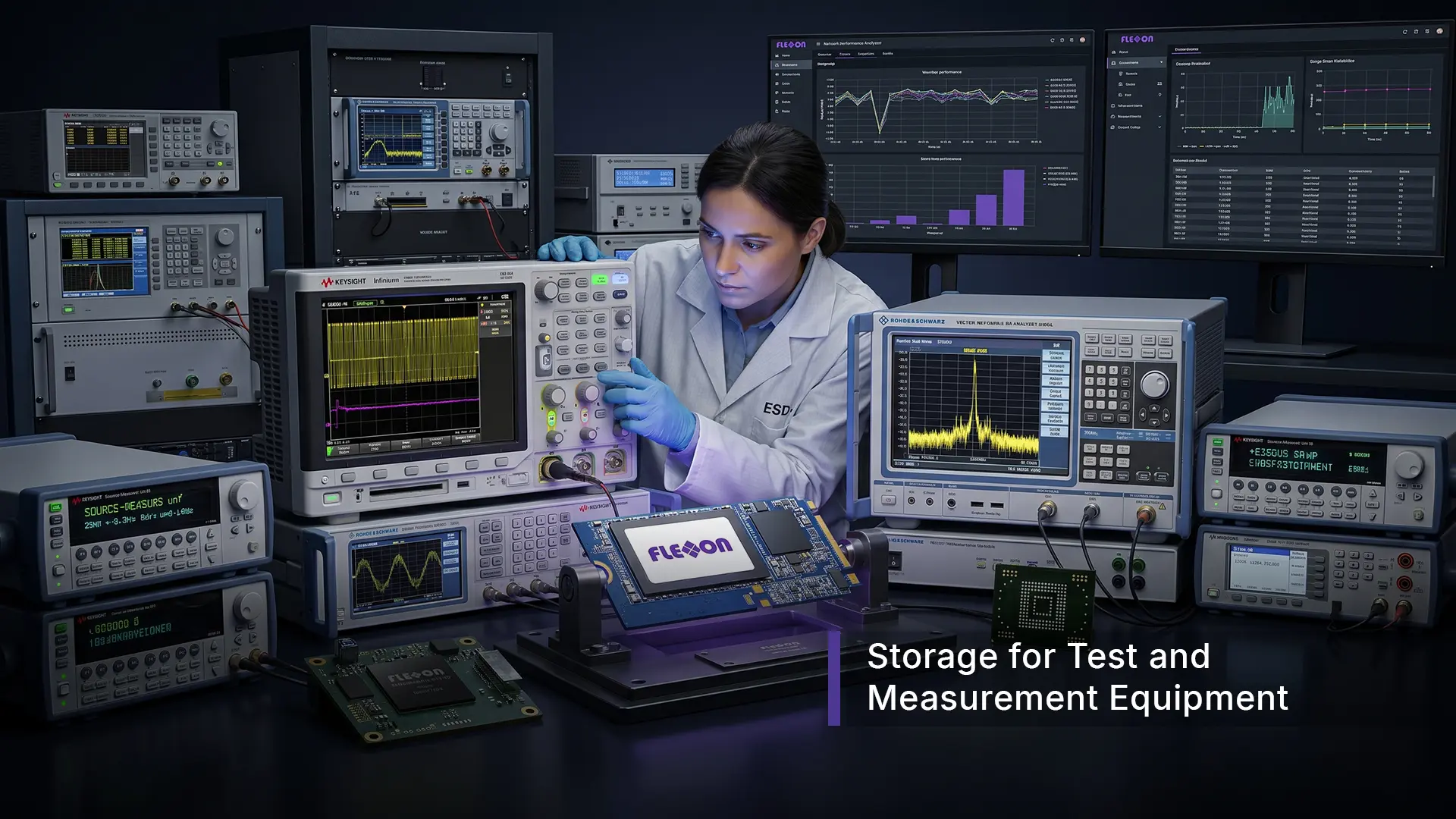 Storage for Test and Measurement Equipment